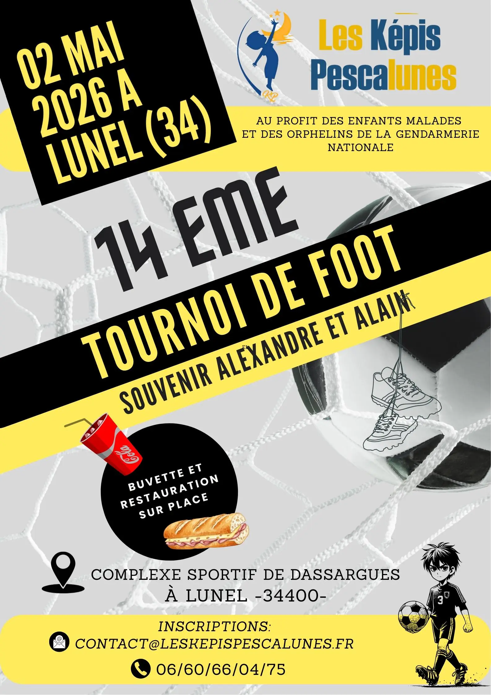 14 EME TOURNOI DE FOOT DES KEPIS PESCALUNES